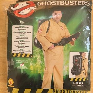 Ghostbuster costume, adult plus size